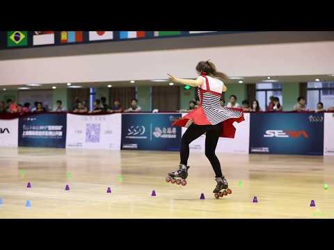 2017 SSO Senior Women Slalom，6th，Nadezhda Zapuskalova (Russia)