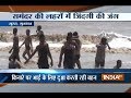 Surat: Boy rescued from sea after being swept out by high tide