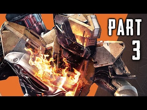 Destiny The Taken King Walkthrough Gameplay Part 3 - Sunbreaker Subclass - Mission 3 (PS4)