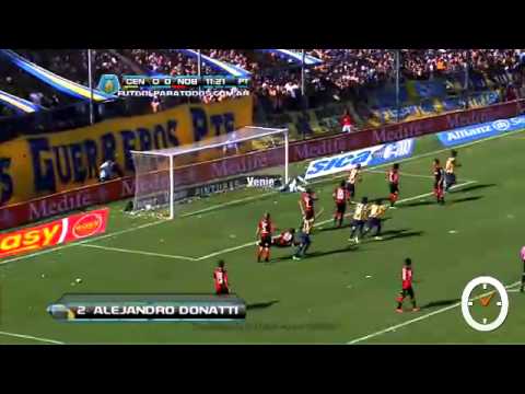 #ElClasicoRosarino | Rosario Central 1 - 0  Newells | Gol Alejandro Donatti