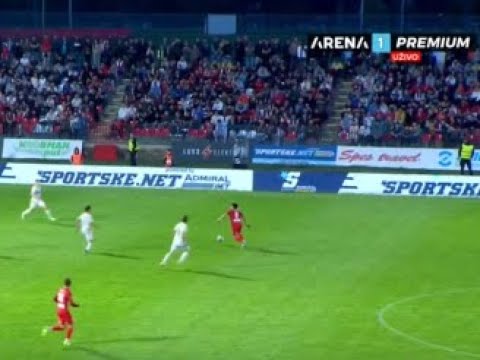 MOZZART BET SUPERLIGA SRBIJE (plej-of, 2. kolo): Radnički 1923 - Crvena Zvezda 4:1 /23.04.2025.