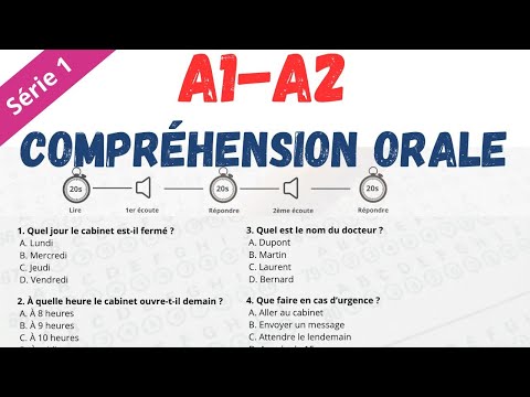 French Listening Comprehension (Beginner A1-A2 – With Answers)