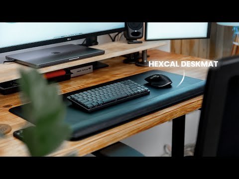 Thảm da cao cấp Hexcal Desk Mat Bundle