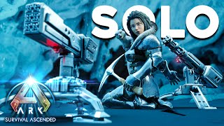 INSANE Solo Progress In My OP Cave! | Ark Ascended Small Tribes PvP