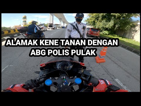 TEST BAWAK MOTOR BARU HONDA CBR250RR  | ADA ROAD BLOCK  |  VLOG 3