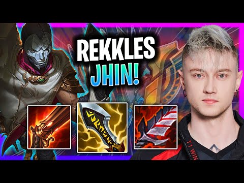 REKKLES BRINGS BACK JHIN! | Rekkles Plays Jhin ADC vs Ezreal!  Season 2024
