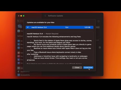 How to Download & Install macOS Ventura 13.4 - iMac | iMac Pro
