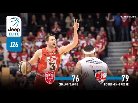 Chalon/Saône vs Bourg-en-Bresse | J26 Jeep® ÉLITE - 09 avril 2019