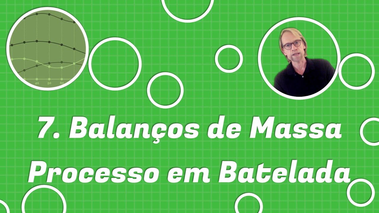 7. Balanços de Massa - Batelada (Curso de Engenharia de Bioprocessos)