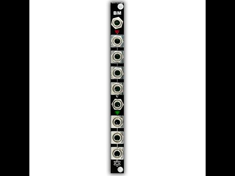 Synthrotek BM - 2HP Eurorack Buffered Multiple Module