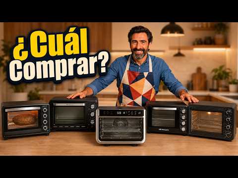 😮 Los 5 Mejores Hornos de Sobremesa Calidad Precio | Comparativa Hornos Eléctricos Portátiles