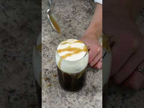 Salted Caramel Cold Foam (5 Ingredients) - Homebody Eats