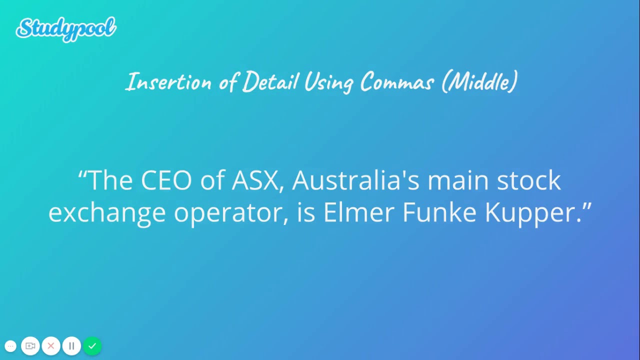 Studypool Grammar Lessons - Commas Part E