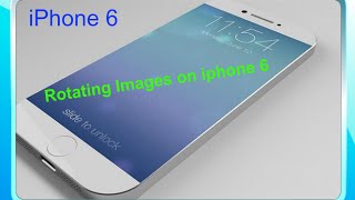 How to Rotate Picture on iPhone 6 and iPhone 6s