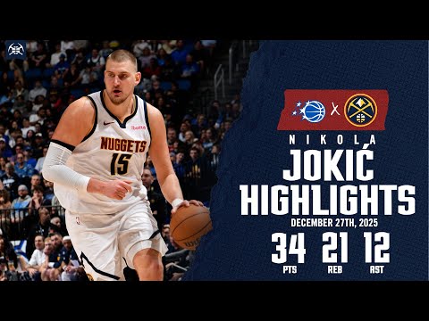 A Historic 30-20-10 From Nikola Jokić | Highlights vs. ORL
