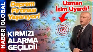 Ege'de Üst Üste Yaşanan Depremler Neyin Habercisi? İzmir'i  Tsunami Vu