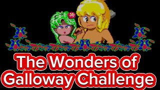 The Wonders of Galloway Challenge @raza_is_retro  #retrogaming #videogames #sega #gamingchannel 
