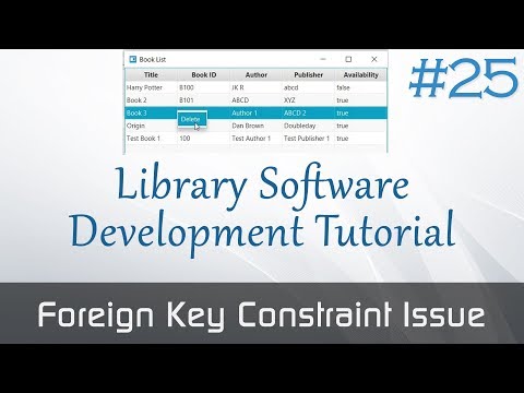 JavaFX Library Software #25 : Fixing the inconsistency issues