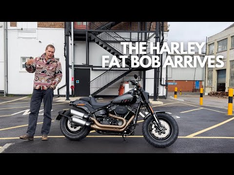 The Harley Davidson Fat Bob Arrives!