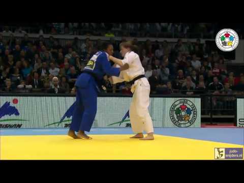 Judo 2014 Grand Prix Dusseldorf: Unterwurzacher (AUT) - van Emden (NED) [-63kg] bronze