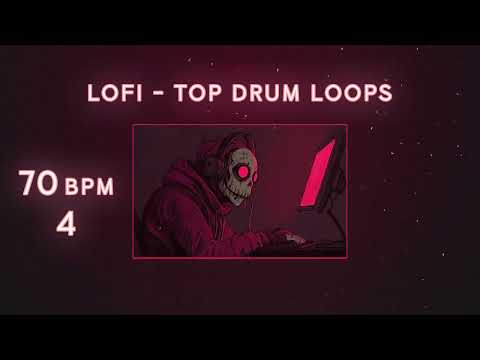 70 BPM Top Drum Loops 4 [Serpent Lofi Sample Packs] | Royalty Free Download Music Loops & Samples
