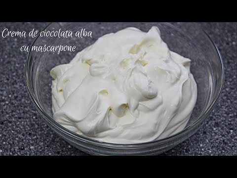 Mascarpone cream with white chocolate 🥣 Readings and Flavors