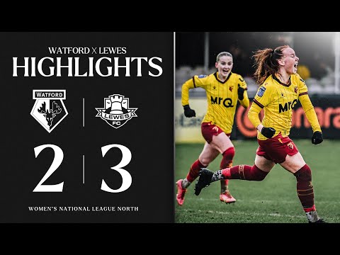 Watford 2-3 Lewes | Match Highlights
