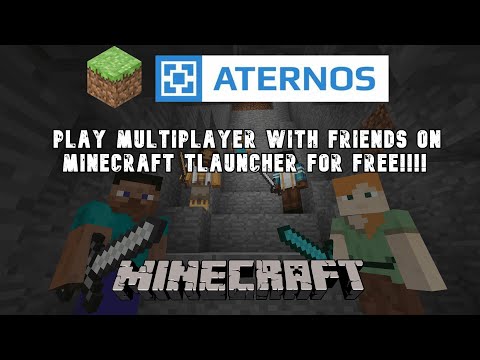 "How To Make Aternos Server and Play Minecraft TLauncher Multiplayer With Your Friends For Free? "