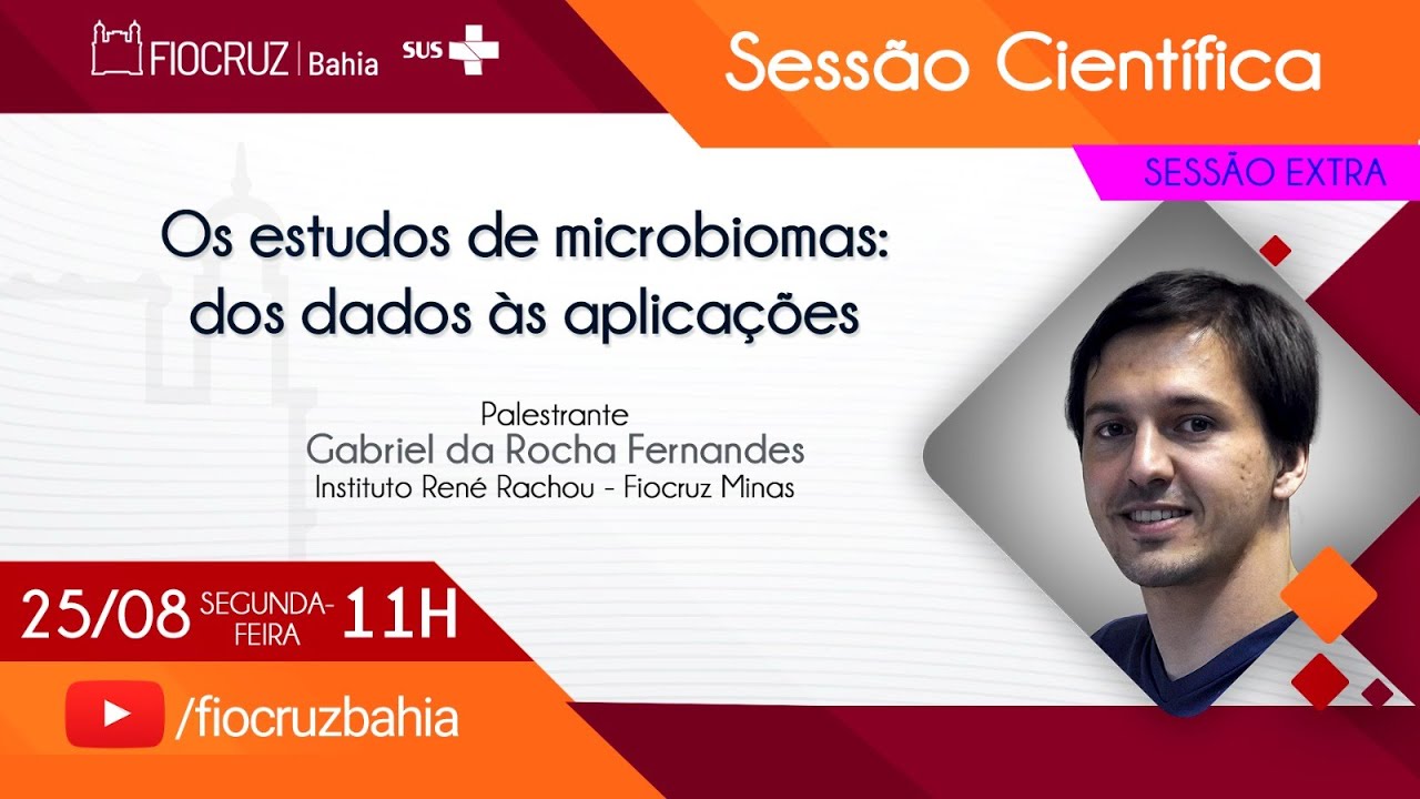 Os estudos de microbiomas: dos dados às aplicações