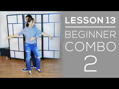 SALSA ON2 - Partnerwork Basics - Lesson 13  Beginner Combo 2