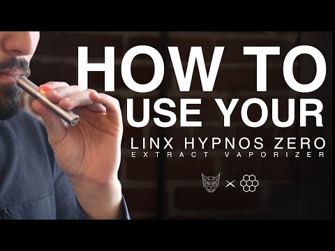 How to use the Linx Hypnos Zero Vaporizer
