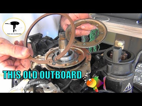 Evinrude 25 Hp Armature Plate, Support, Bearing, Retainer FIX !