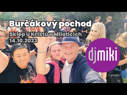 DJ Miki / Burčákový pochod ve sklepě U Kristů v Miloticích 2023
