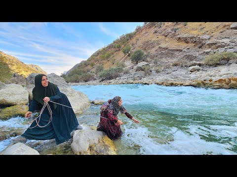 A Hard Life, Full of Hope — Saghar vs. the River, for Her 7 Kids! 🎣💙