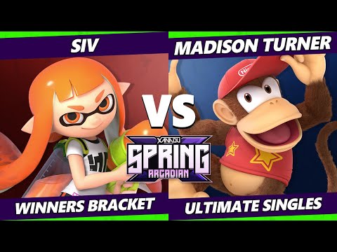 Spring Arcadian 2022 - siv (Inkling, ROB) Vs. Madison Turner (Diddy Kong) Smash Ultimate - SSBU