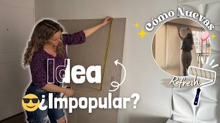 Renovando la Sala! ✨Ideas fáciles y reales + Rescatando mis Cortinas + Nuevo cambio