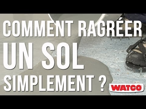 comment appliquer ragreage