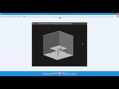 OpenGL Teapot Program Part 3 | Computer Graphics