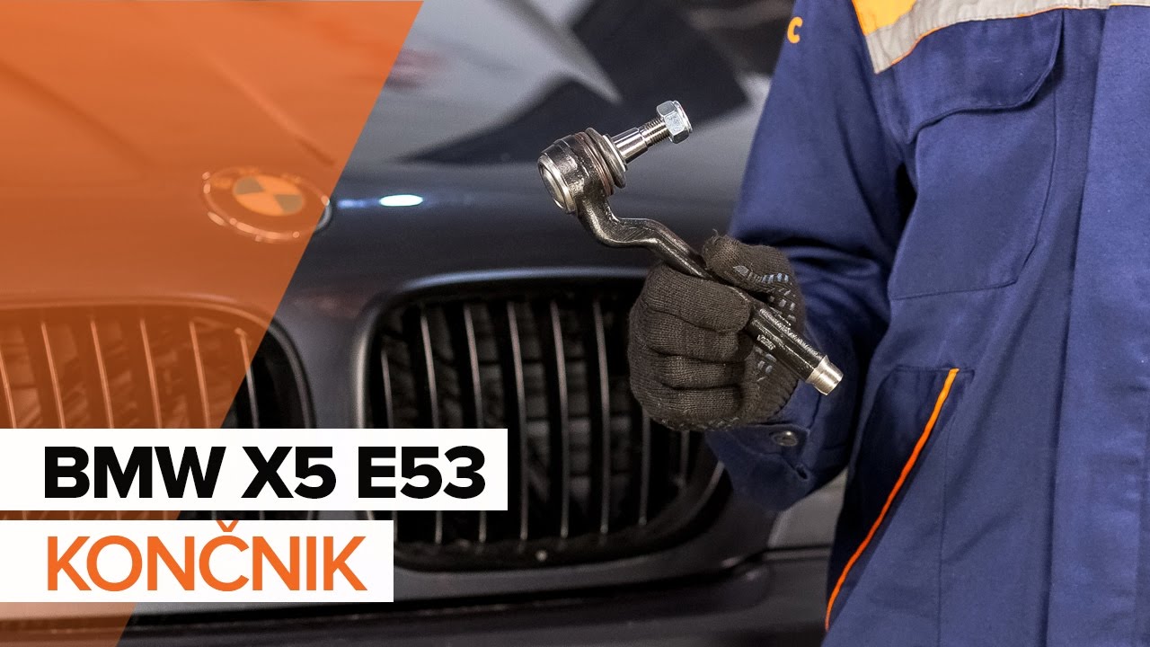 Kako zamenjati avtodel volanski končnik na avtu BMW X5 E53 – vodnik menjave