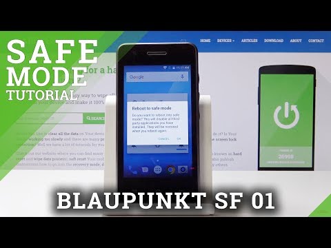 How to Enter Safe Mode on BLAUPUNKT SF 01 - Exit Safe Mode Tutorial