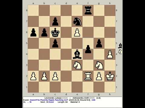 Licznerski, Lukasz vs Alekseenko, Kirill | Grand Prix PlusCity Rapid Chess 2025, Pasching Austria