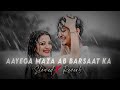 Aayega Maza Ab Barsaat Ka | New 2024 Love 💕 Lofi Song | Slowed + Reverd + Lofi | #lofisong #love