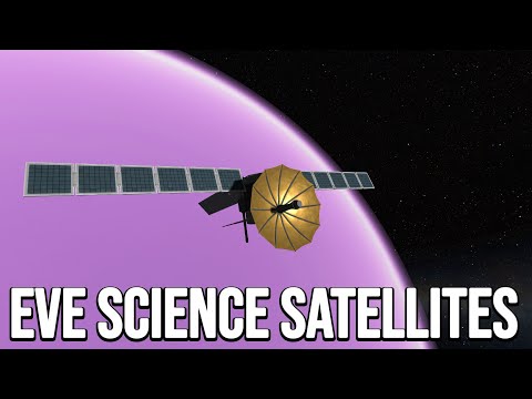 Deploying Science Satellites around Eve and Gilly - KSP 1.12 Career 2022 - ep 52