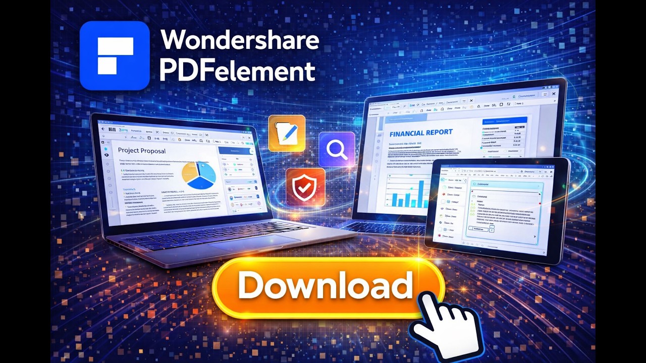 Wondershare PDFelement Download 🔥 Crack & Free Version - Edit PDFs Like a Pro! 📄✨