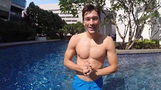 How to Swim Side Stroke with head outside water