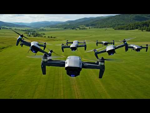 UAV Swarm Self-Organization Demo