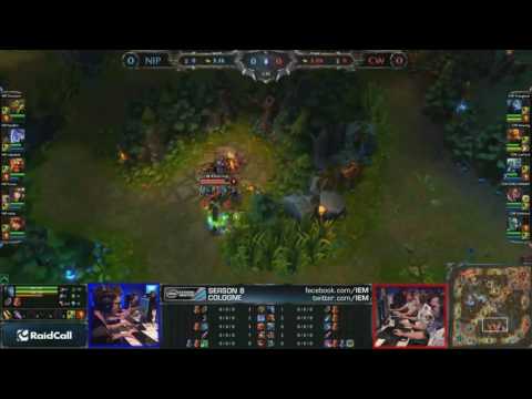 ♠ SEASON 3 ♠ || Ninjas in Pyjamas vs Copenhagen Wolves Game 1  Grand Finals IEM Cologne 2013 G1