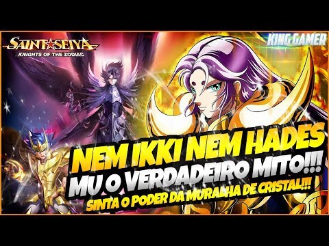 NEM IKKI DIVINO NEM HADES, TUDO COUNTERANDO COM O MU DE ARIES !!!! // Saint Seiya Awakening