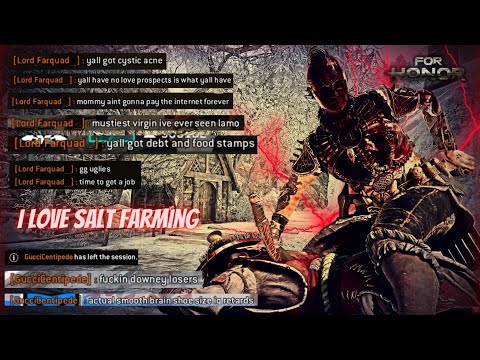 [ For Honor ] Salt Farming With BEAUTIFUL Shaman Deflects Is What I Do Best