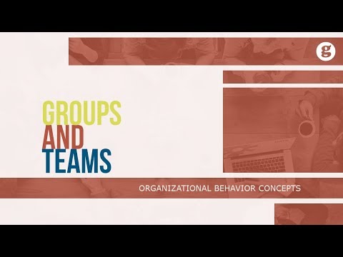 Groups and Teams